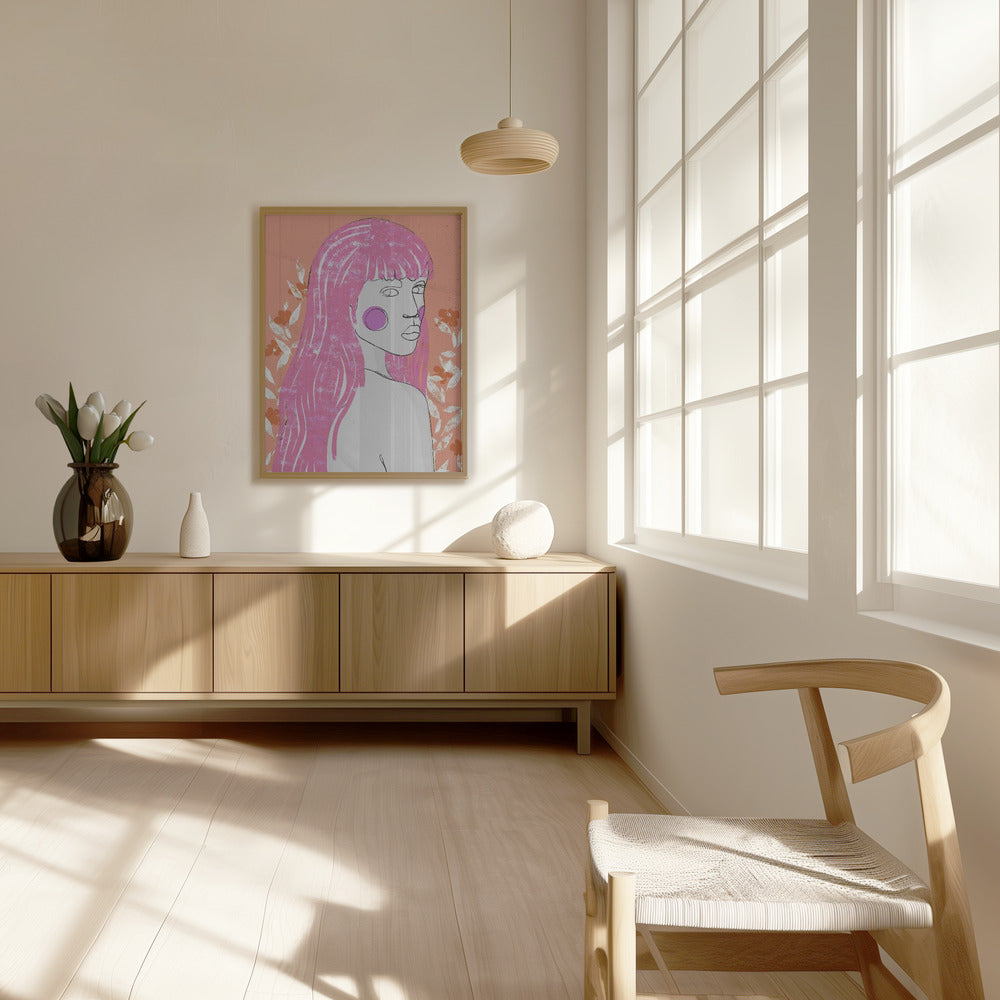 Amazone (Peach) Poster